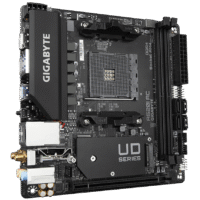 Gigabyte A520I AC Side
