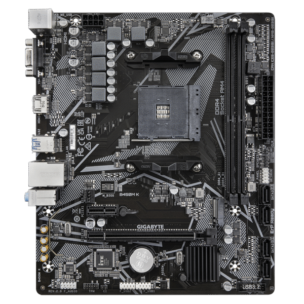Second image of Gigabyte B450M K