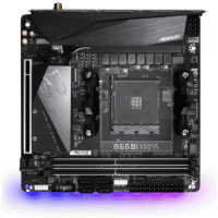 Gigabyte B550I Aorus Pro AX Front