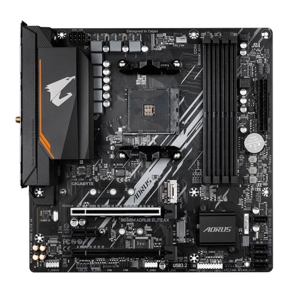 Second image of Gigabyte B550M Aorus Elite AX