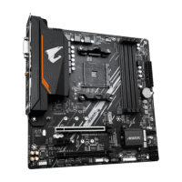 Gigabyte B550M Aorus Elite AX Side