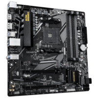 Gigabyte B550M DS3H R2 Side