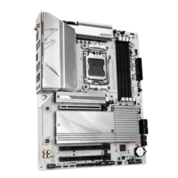 Gigabyte B650 Aorus Elite AX ICE Side