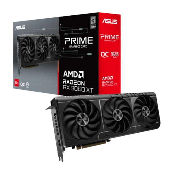 ASUS Prime Radeon™ RX 9060 XT 16GB GDDR6 OC Edition